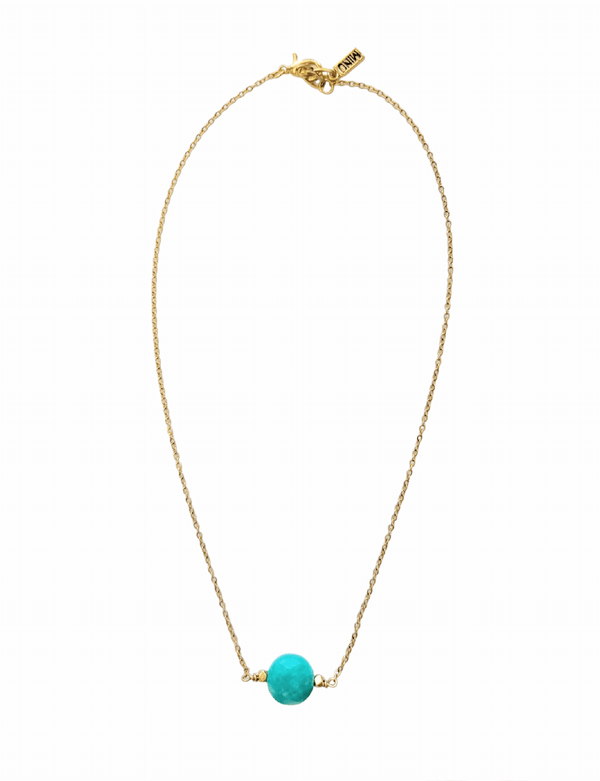 Amazonite Drop Necklace - MINU Jewels