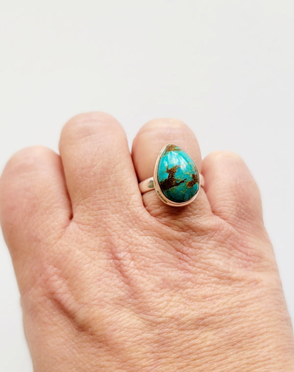 Turquoise Pear Ring - MINU Jewels