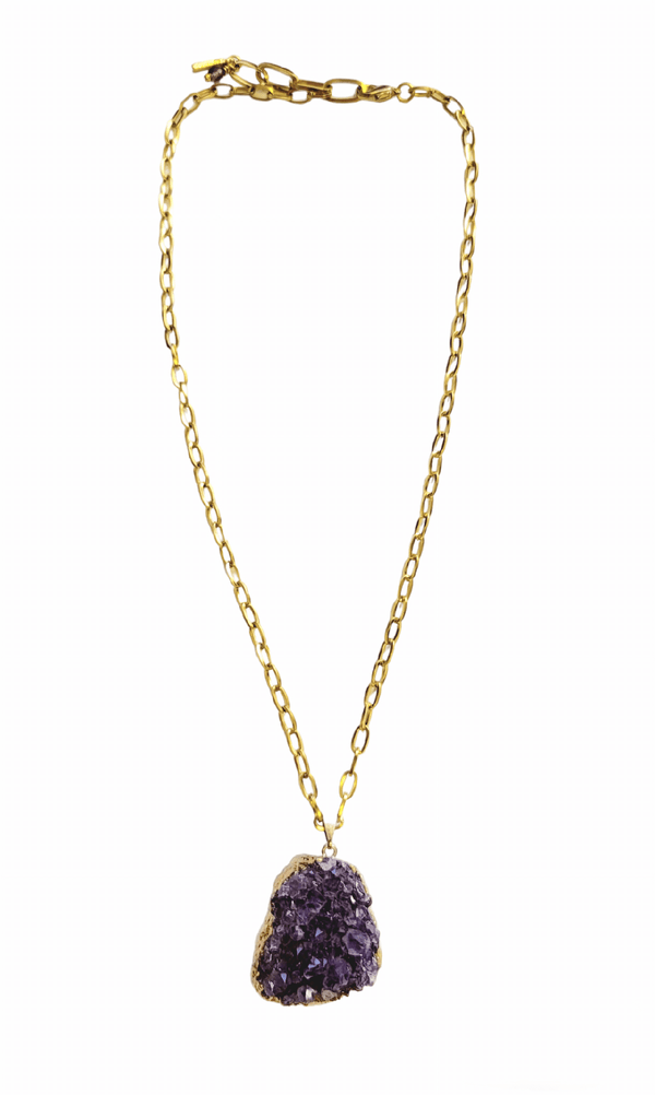 Amethyst Glow Necklace - MINU Jewels