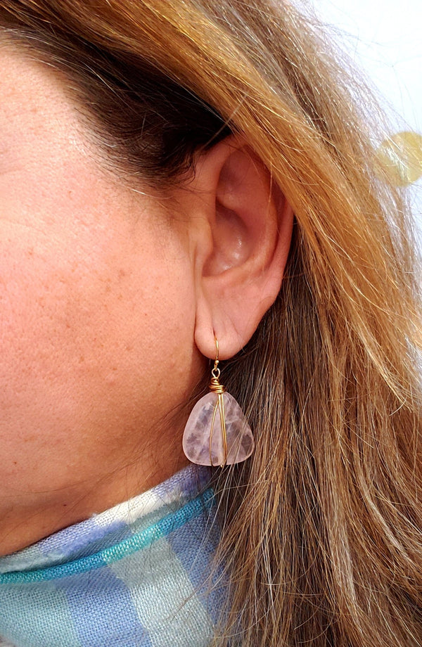 Blush Pink Earrings - MINU Jewels