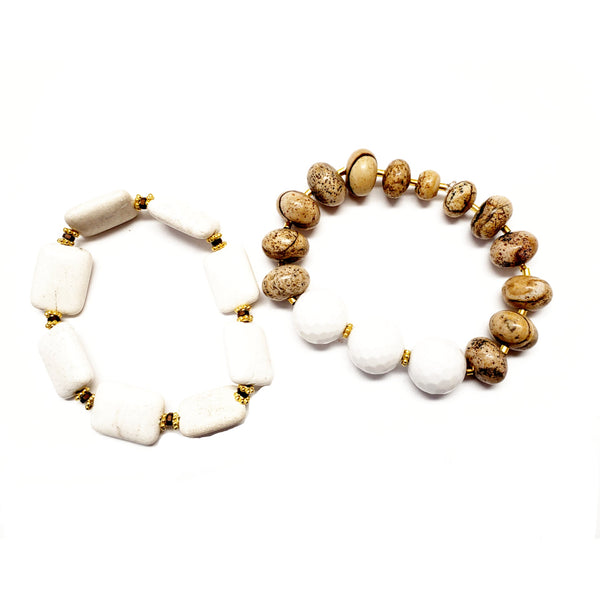 Dune Bracelets - Set of 2 - MINU Jewels