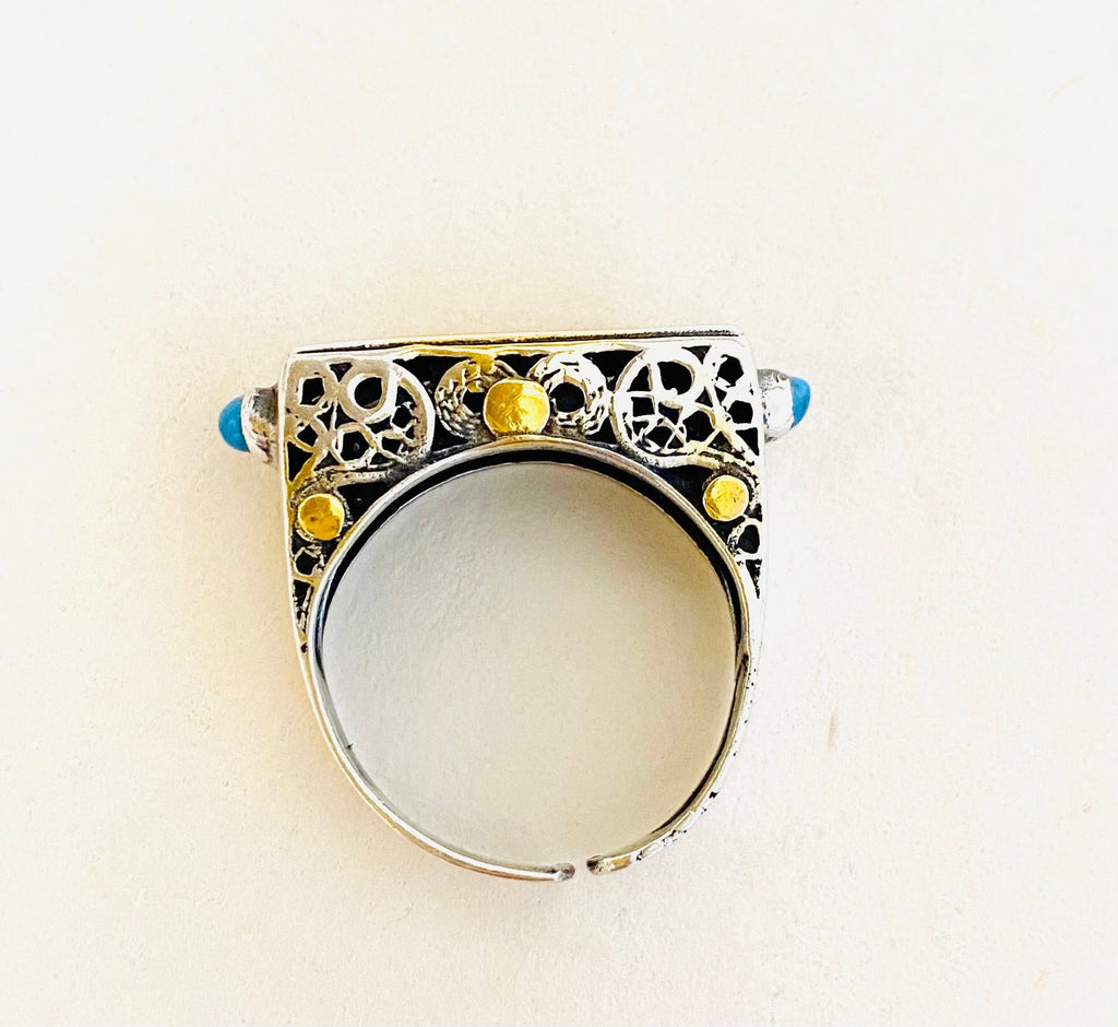 Turquoise Araby Ring - MINU Jewels