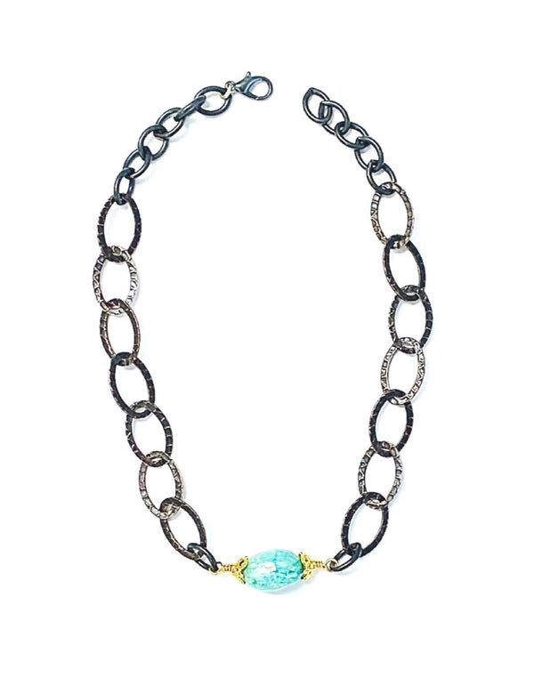 Turquoise Chain Necklace - MINU Jewels