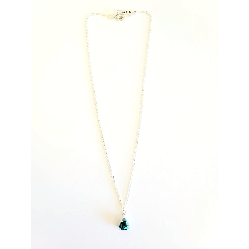 Turquoise Stud Necklace - MINU Jewels