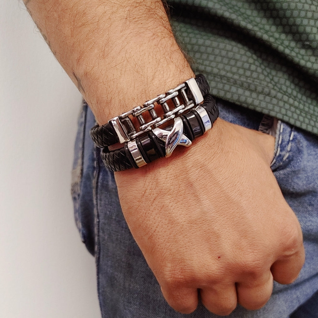 X Bracelet For Men - 2 Styles - MINU Jewels