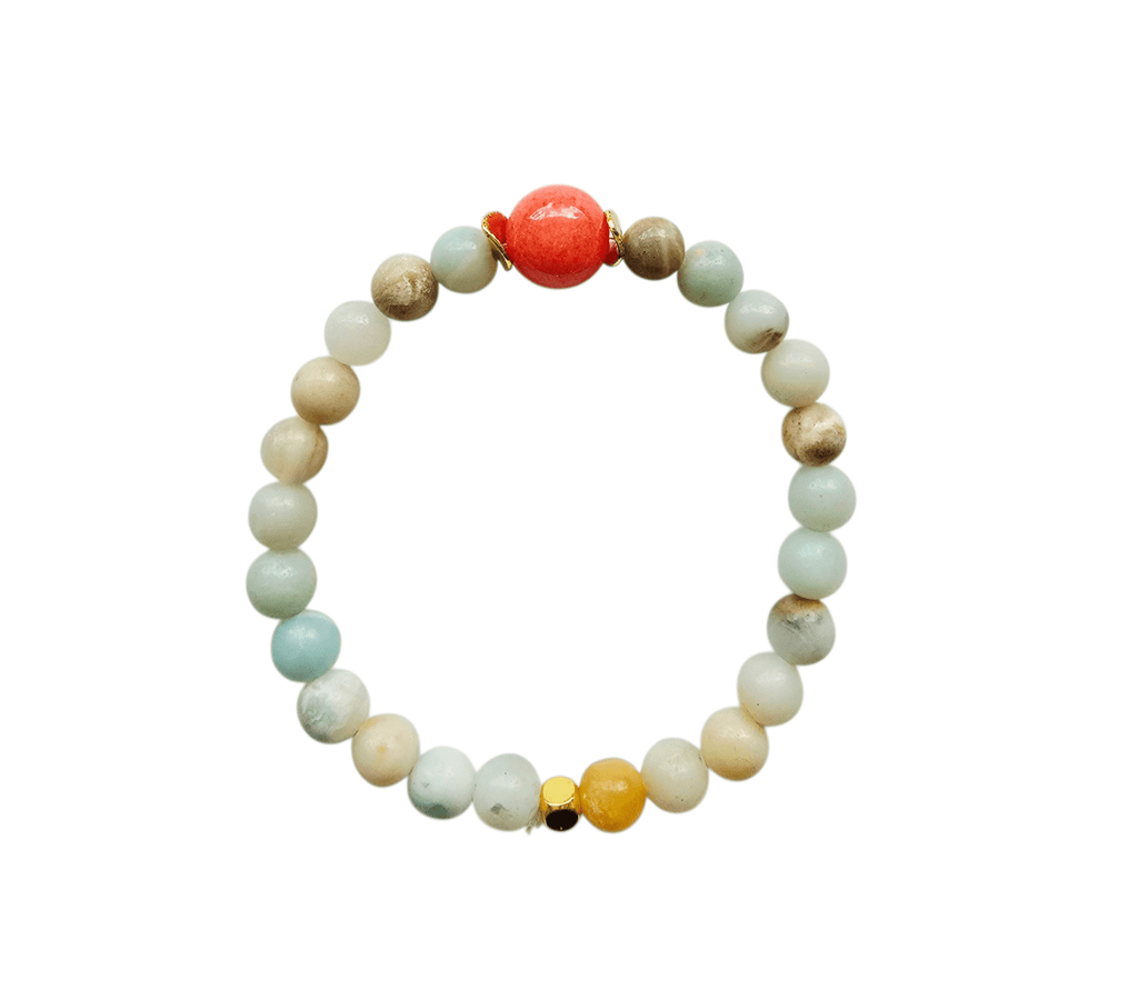 Amazonite Coral Bracelet - MINU Jewels