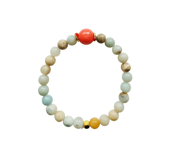 Amazonite Coral Bracelet - MINU Jewels