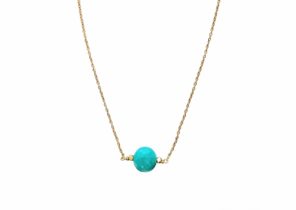 Amazonite Drop Necklace - MINU Jewels