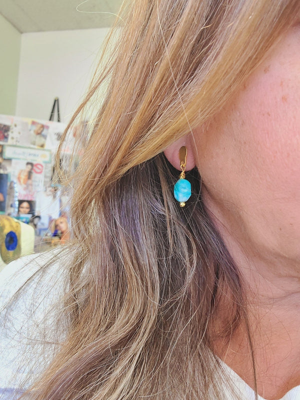 Amazonite Earrings - MINU Jewels