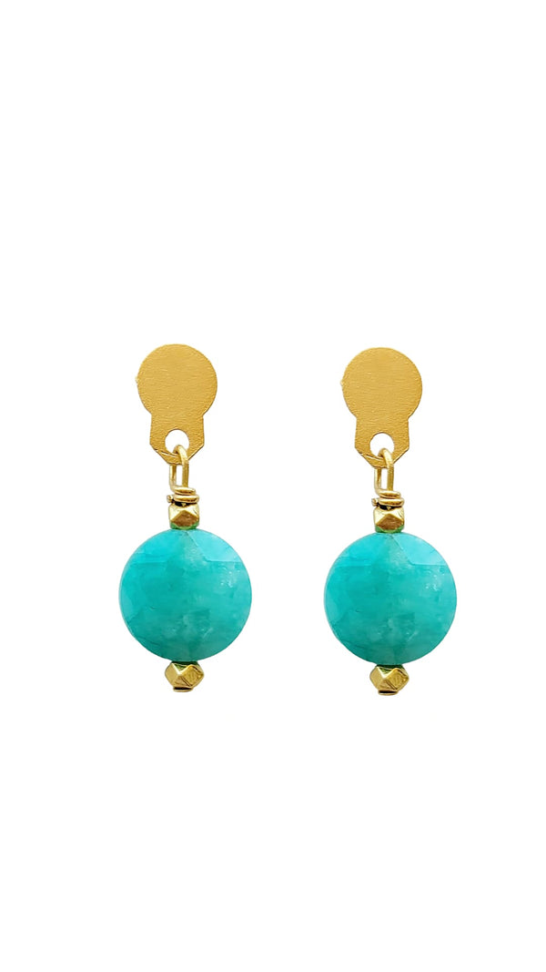 Amazonite Earrings - MINU Jewels