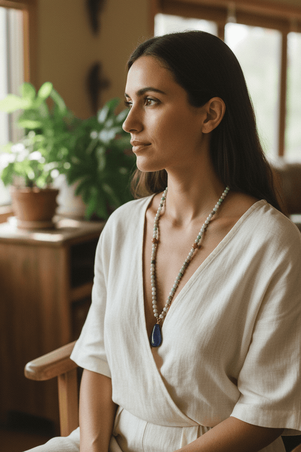 Amazonite Soda Necklace