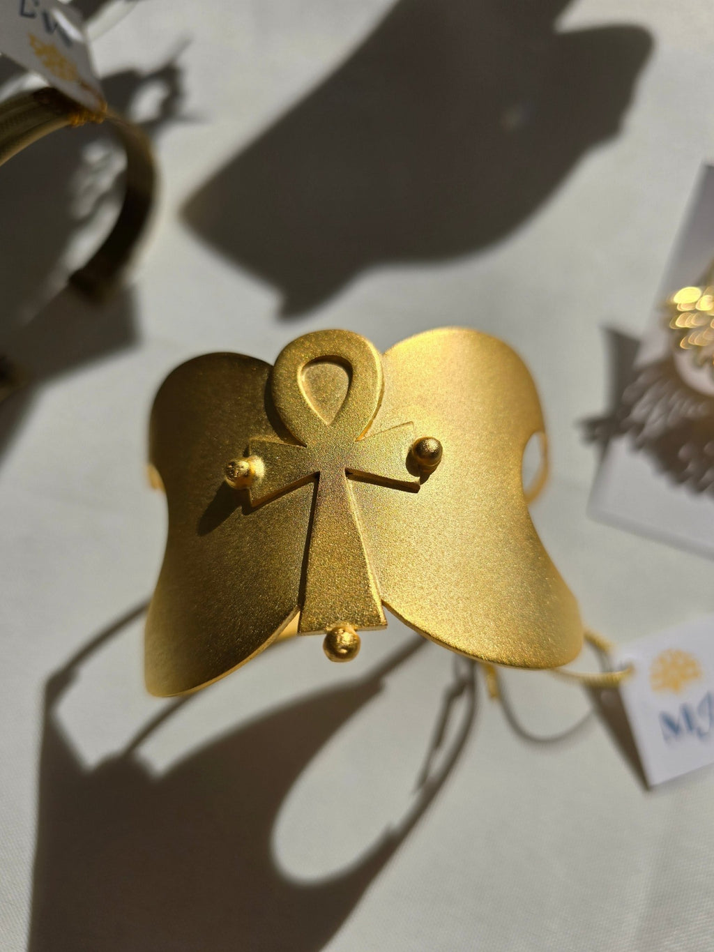 Ankh Cuff - MINU Jewels