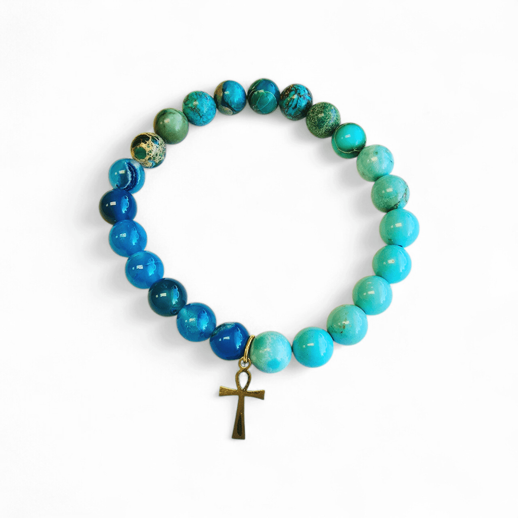 Ankh Stone Bracelet