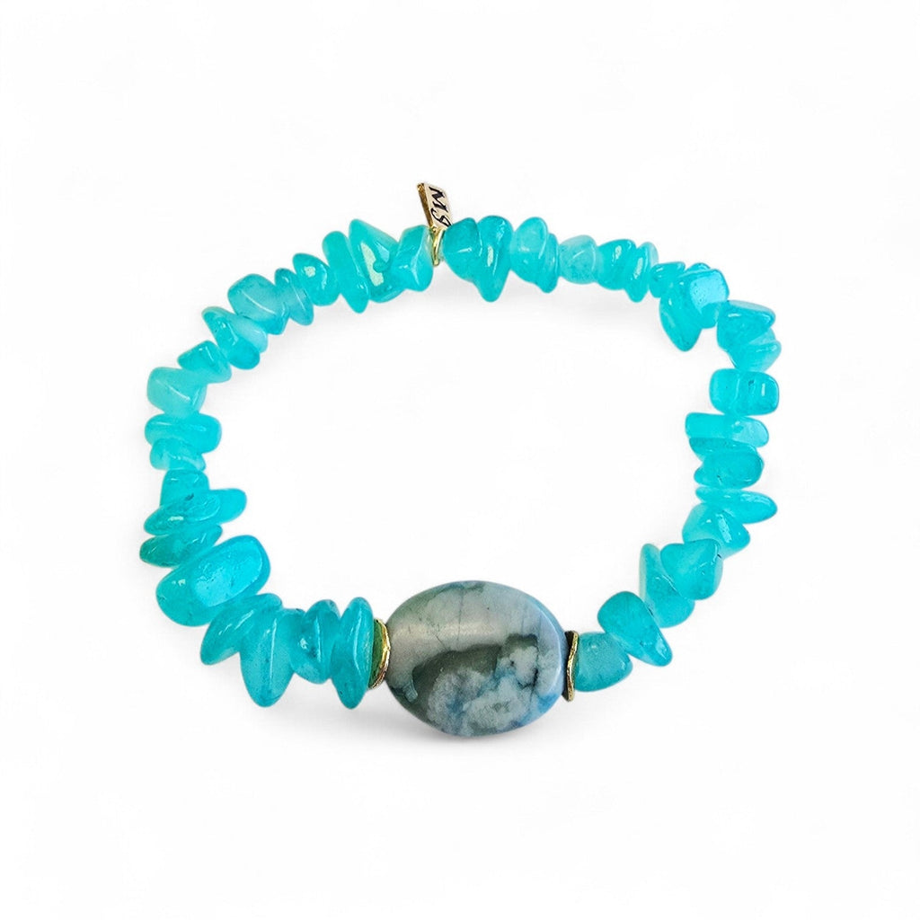 Aqua Amazonite Bracelets - MINU Jewels