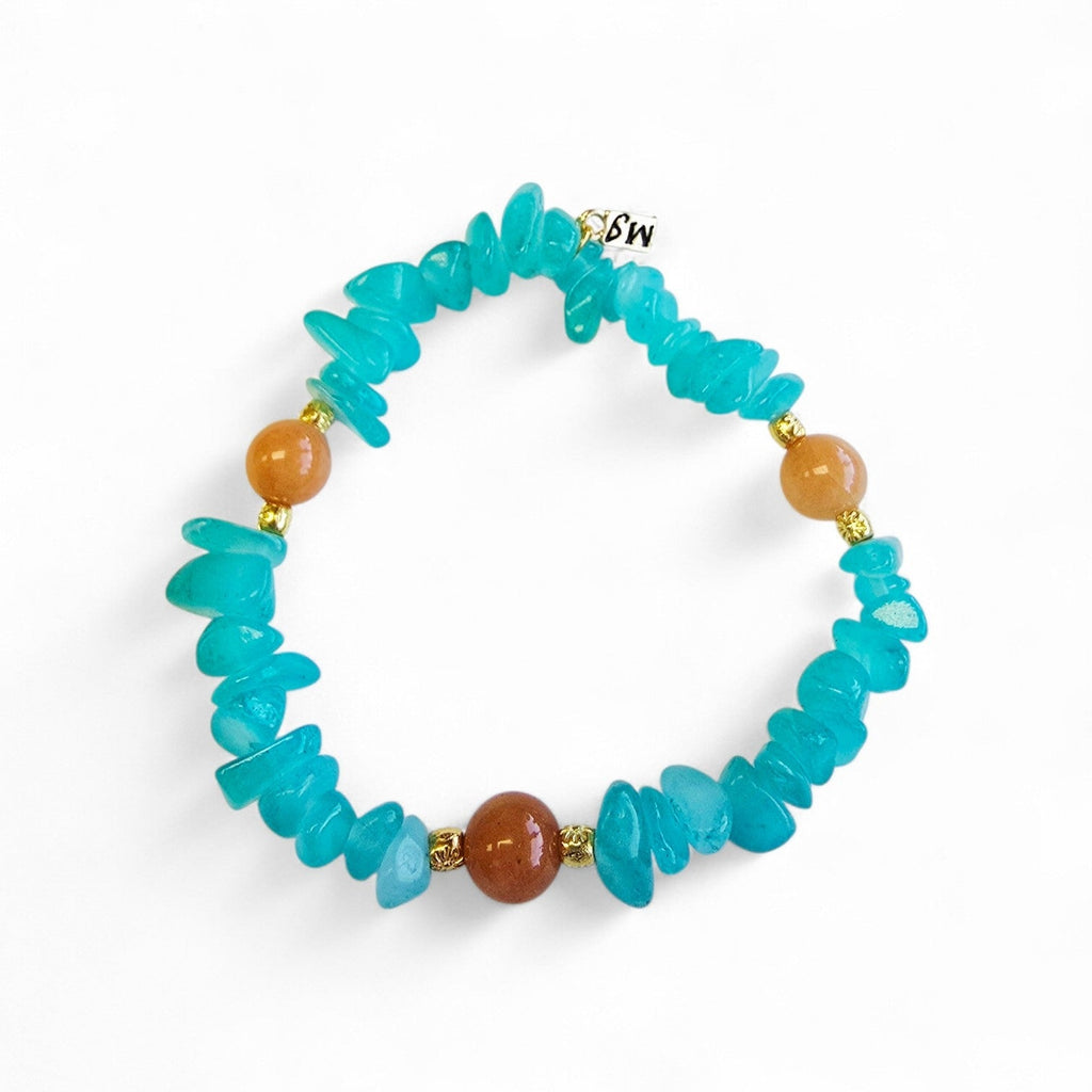 Aqua Amazonite Bracelets - MINU Jewels