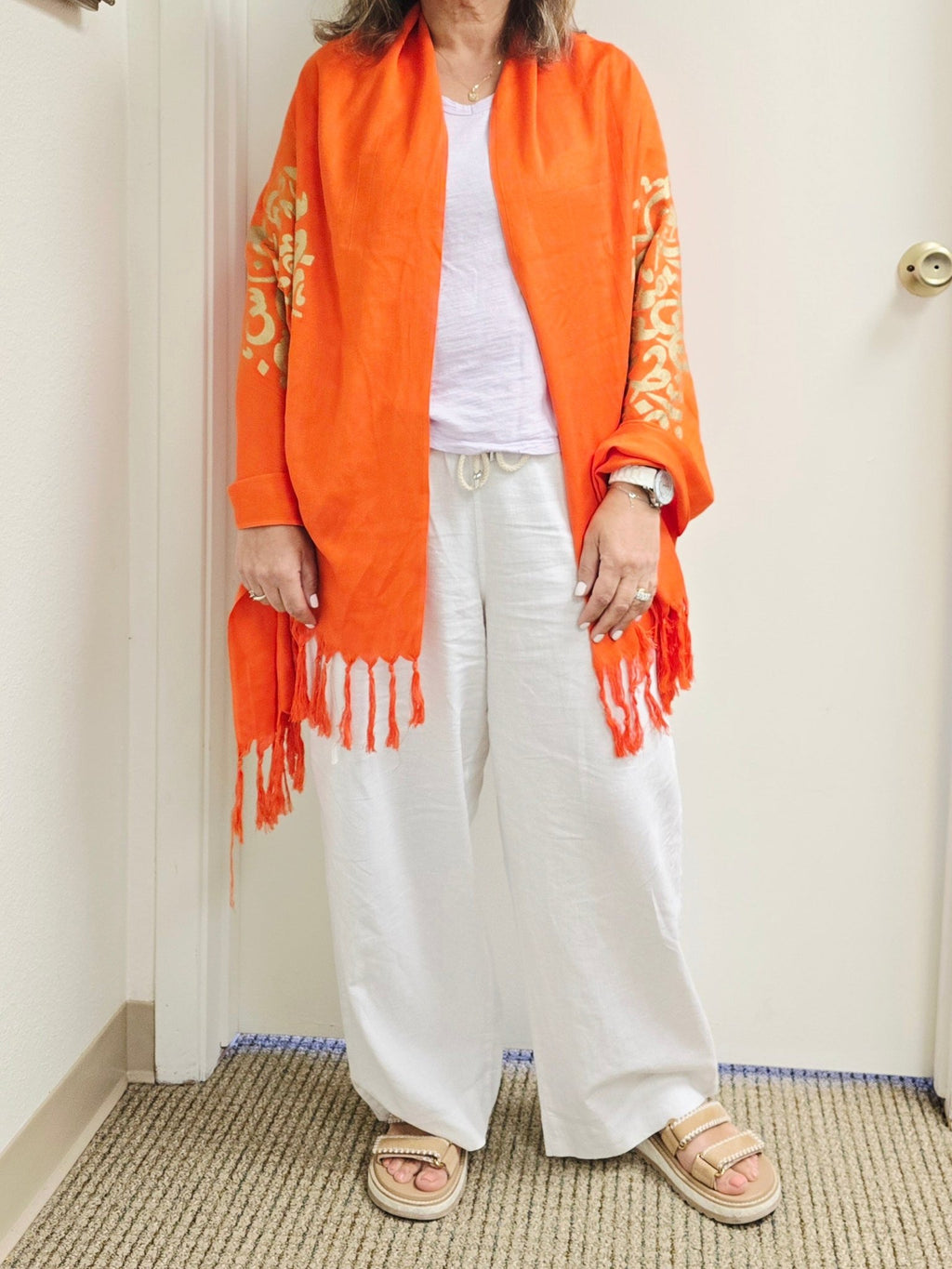 Arabic Calligraphy Scarf