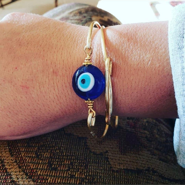 Blue Eye Bangle