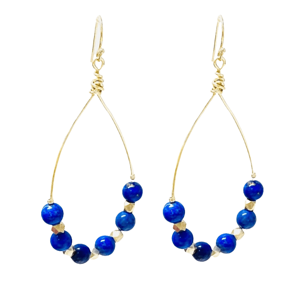 Blue Hoops - MINU Jewels