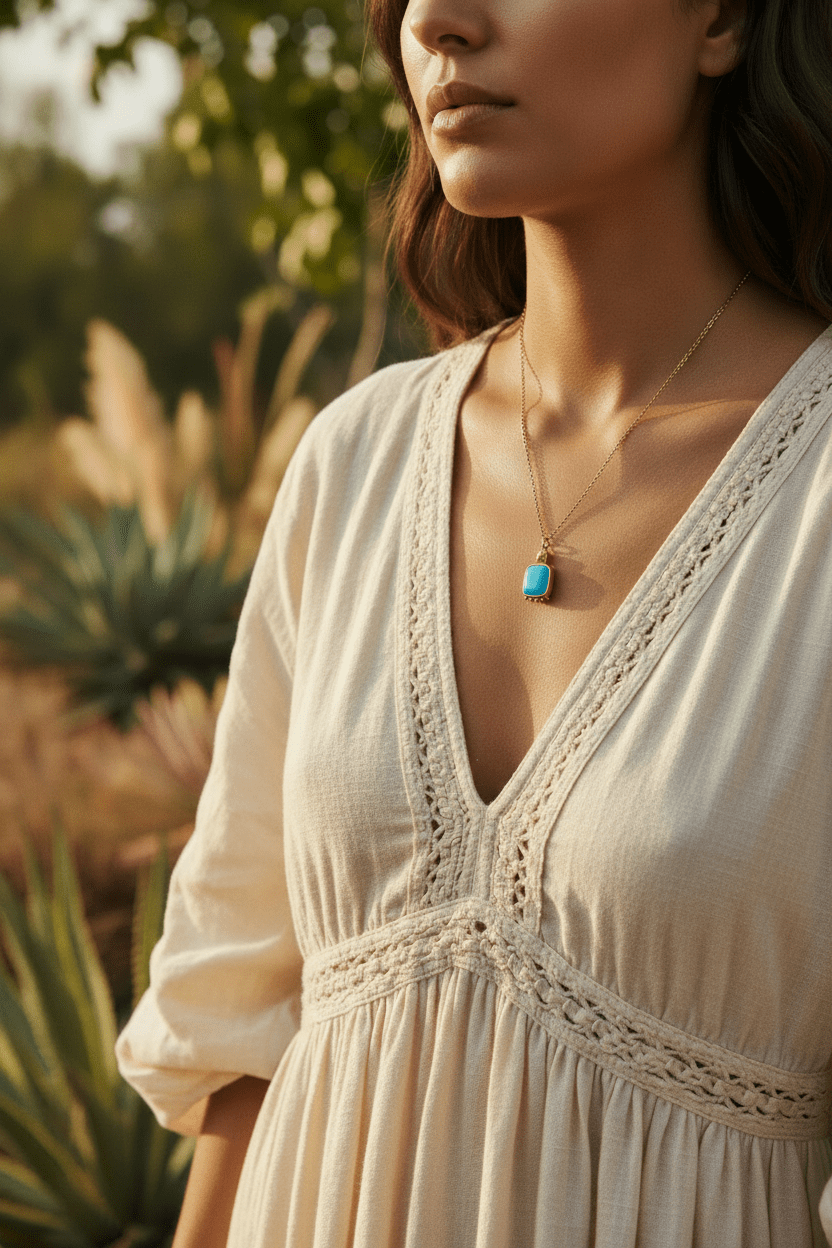 Blue Necklace