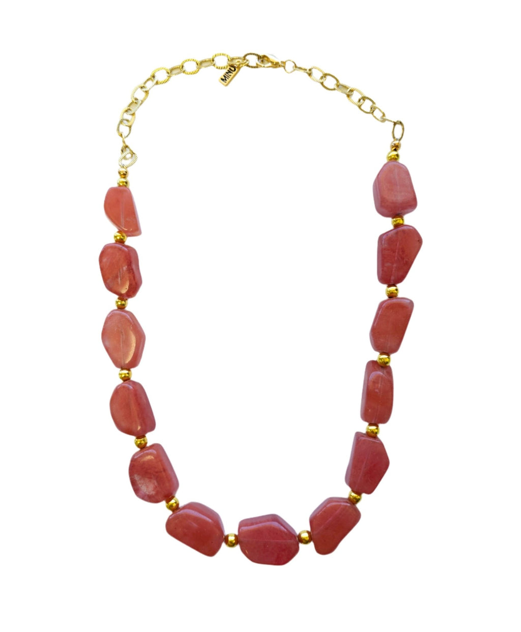 Cherry Quartz Necklace