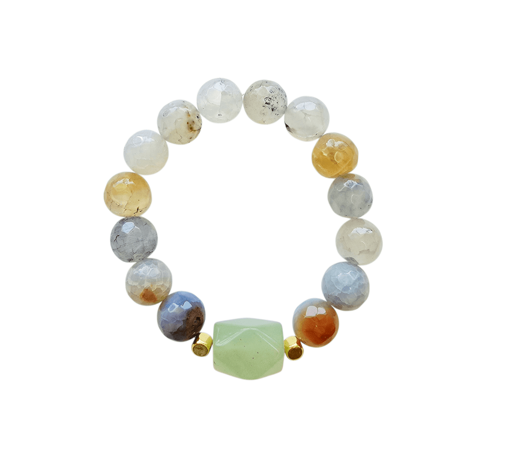 Color Mix Agate Bracelet - MINU Jewels