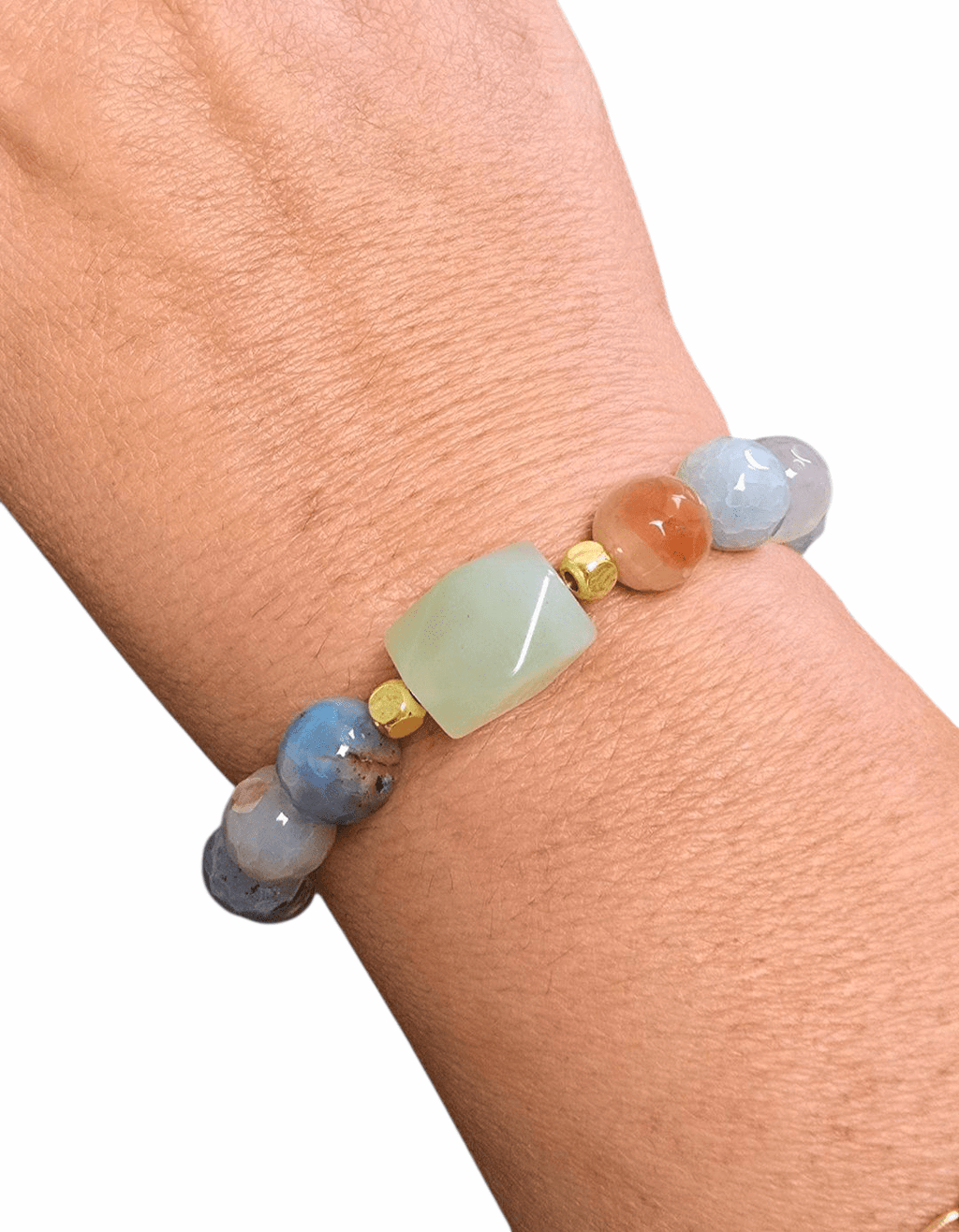 Color Mix Agate Bracelet - MINU Jewels
