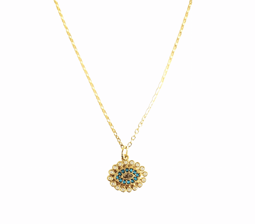 Deco Eye Necklace - MINU Jewels