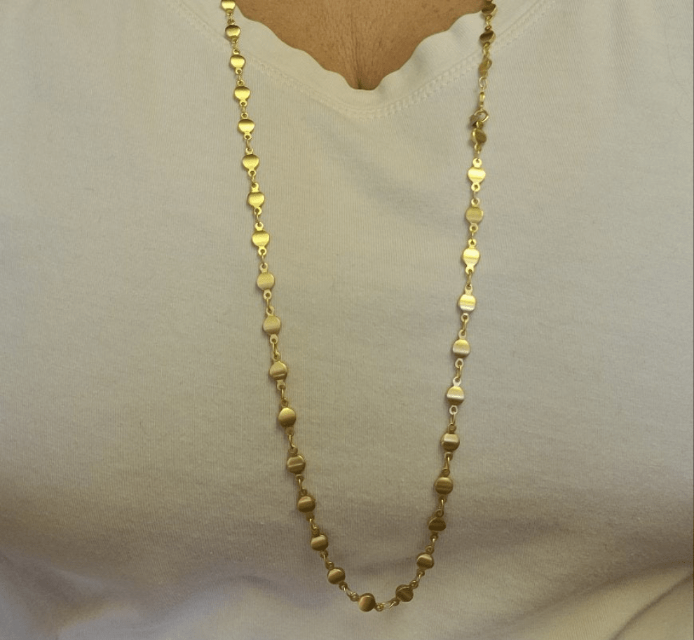 Deco Gold Chain Necklace - MINU Jewels