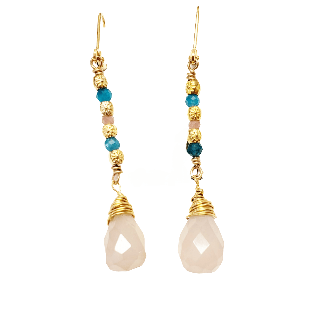 Dusty Pink Earrings - MINU Jewels