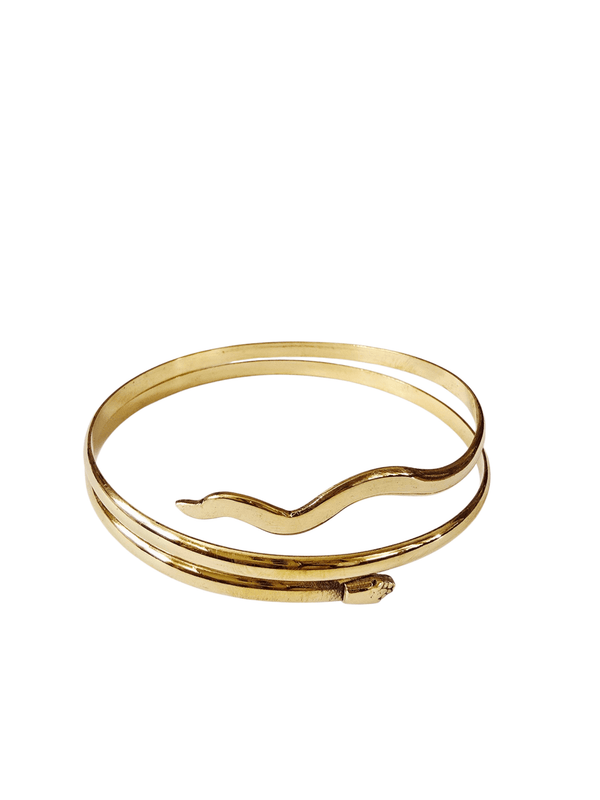 Egyptian Snake Arm Cuff - MINU Jewels