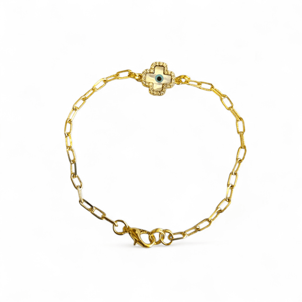 Eye Charm Chain Bracelet