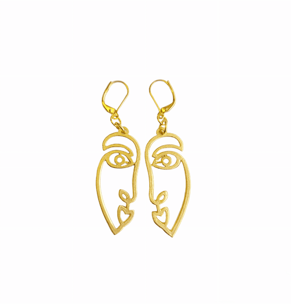 Face Earrings - MINU Jewels