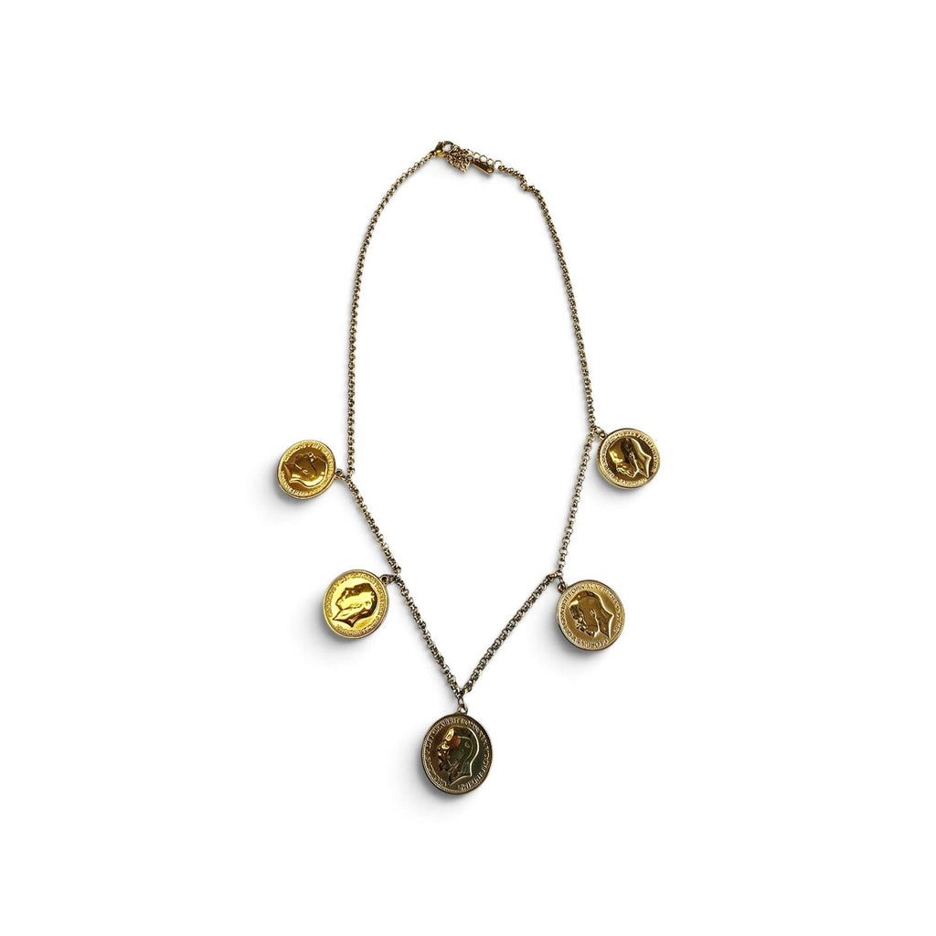 Gold Coin Necklace