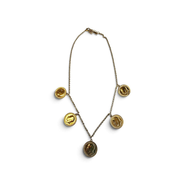 Gold Coin Necklace