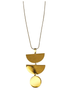 Gold Half-Moon Necklace - MINU Jewels