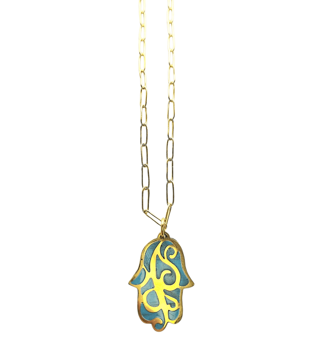 Hamsa Whirl Necklace - MINU Jewels