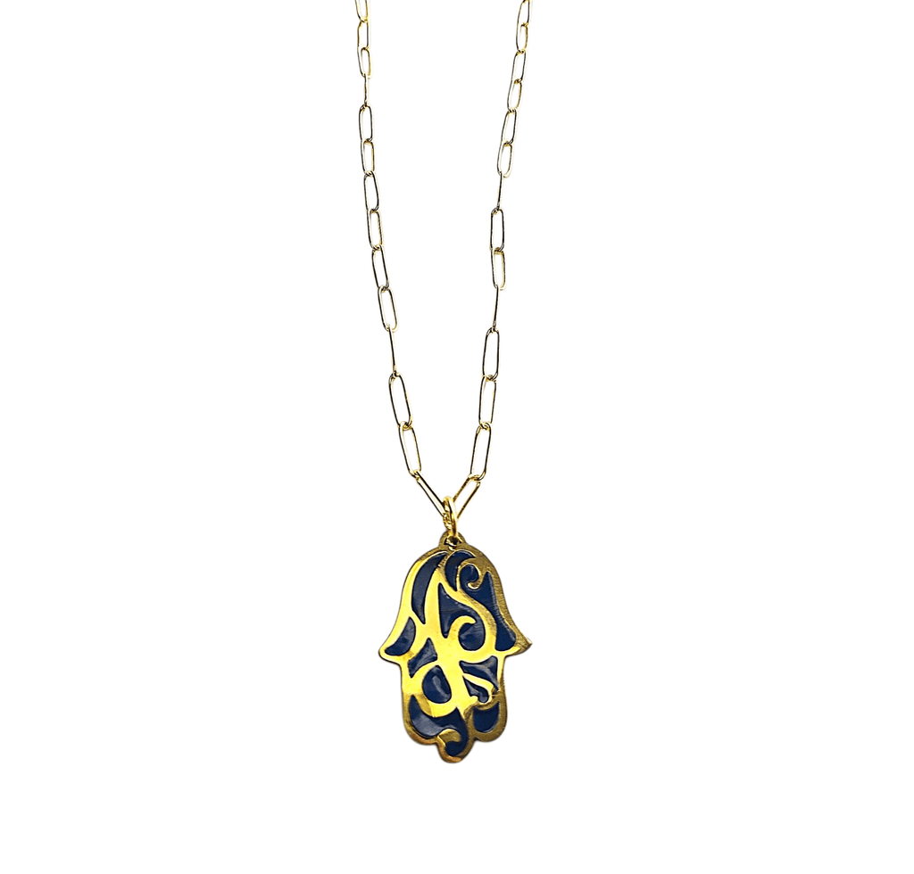 Hamsa Whirl Necklace - MINU Jewels