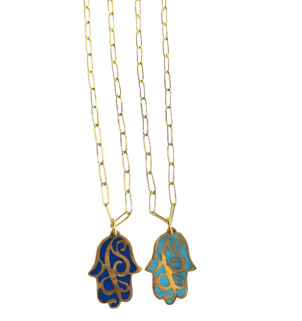 Hamsa Whirl Necklace - MINU Jewels