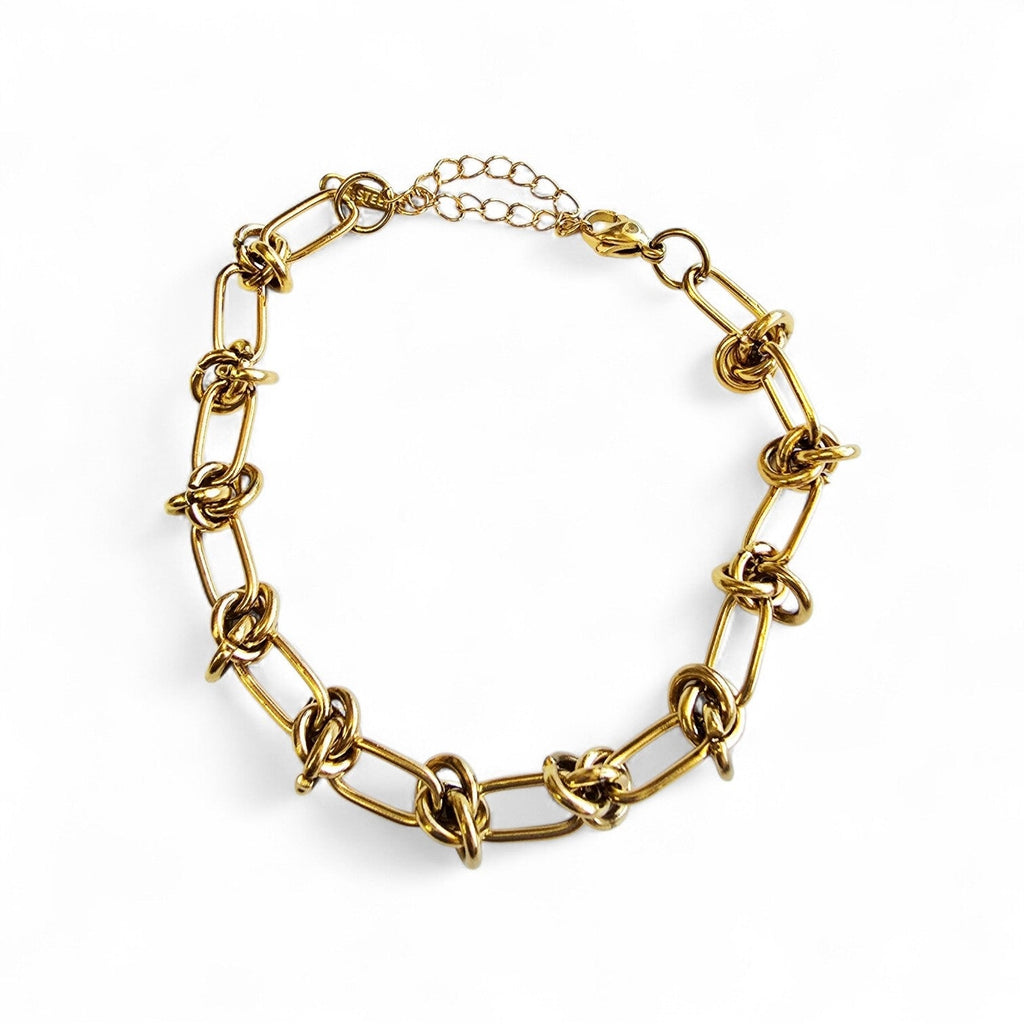 Knotted Chain Bracelet