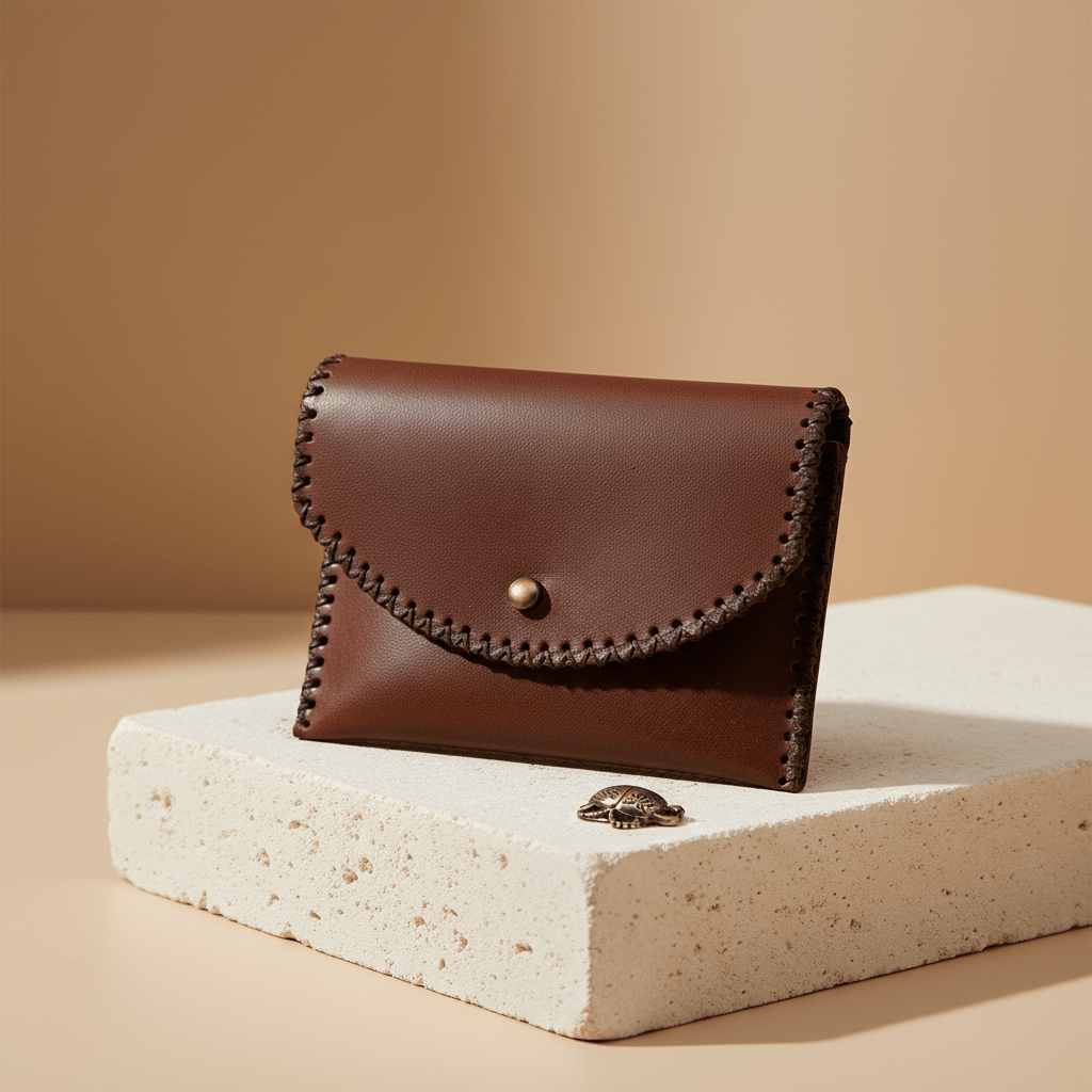 Leather Holder Brown