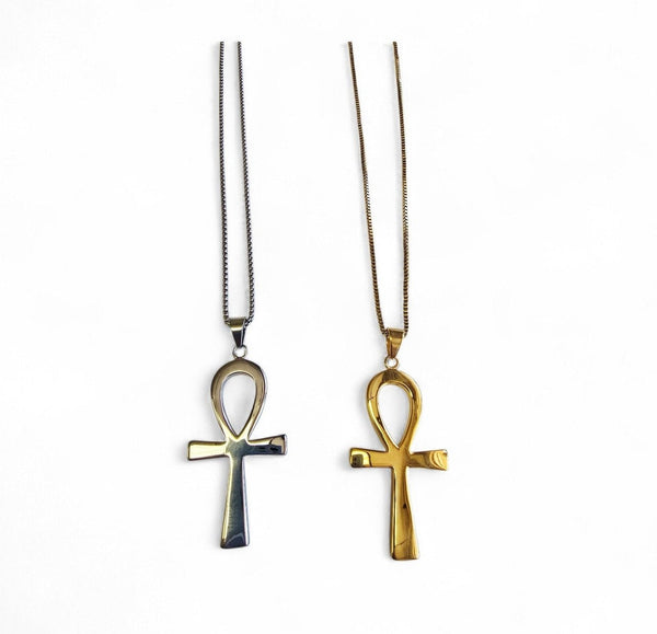 Long Ankh Necklace