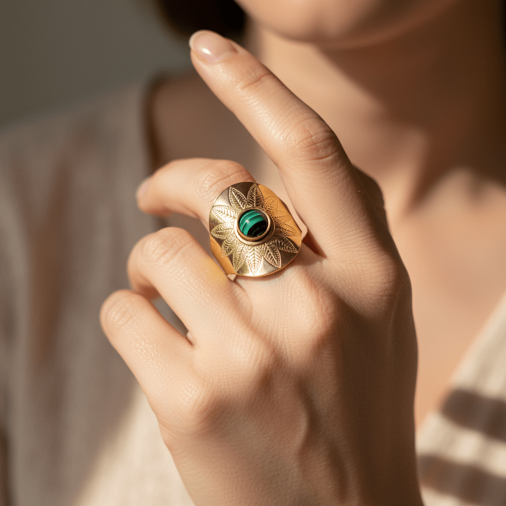 Malachite Ring