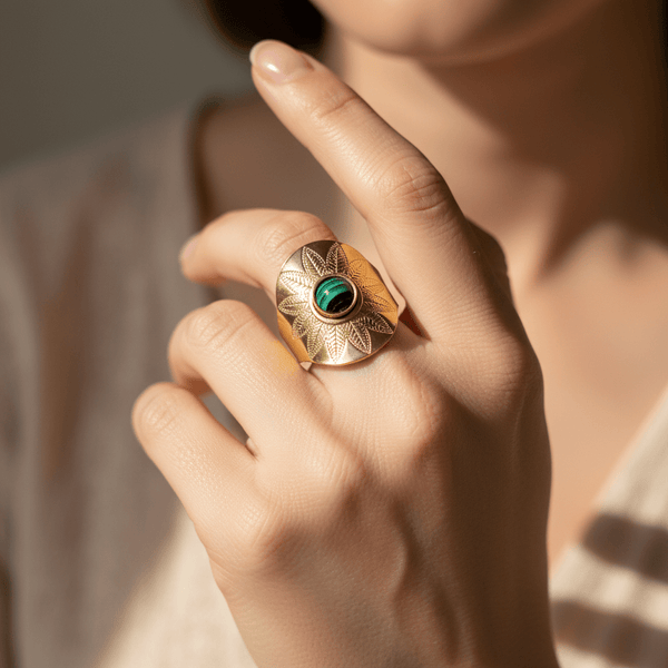 Malachite Ring