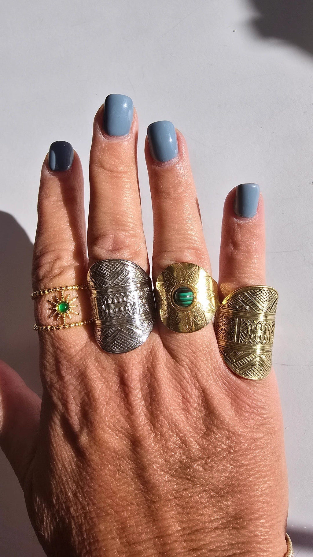 Malachite Ring - MINU Jewels