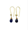 Pink or Blue Sapphire Drops Blue