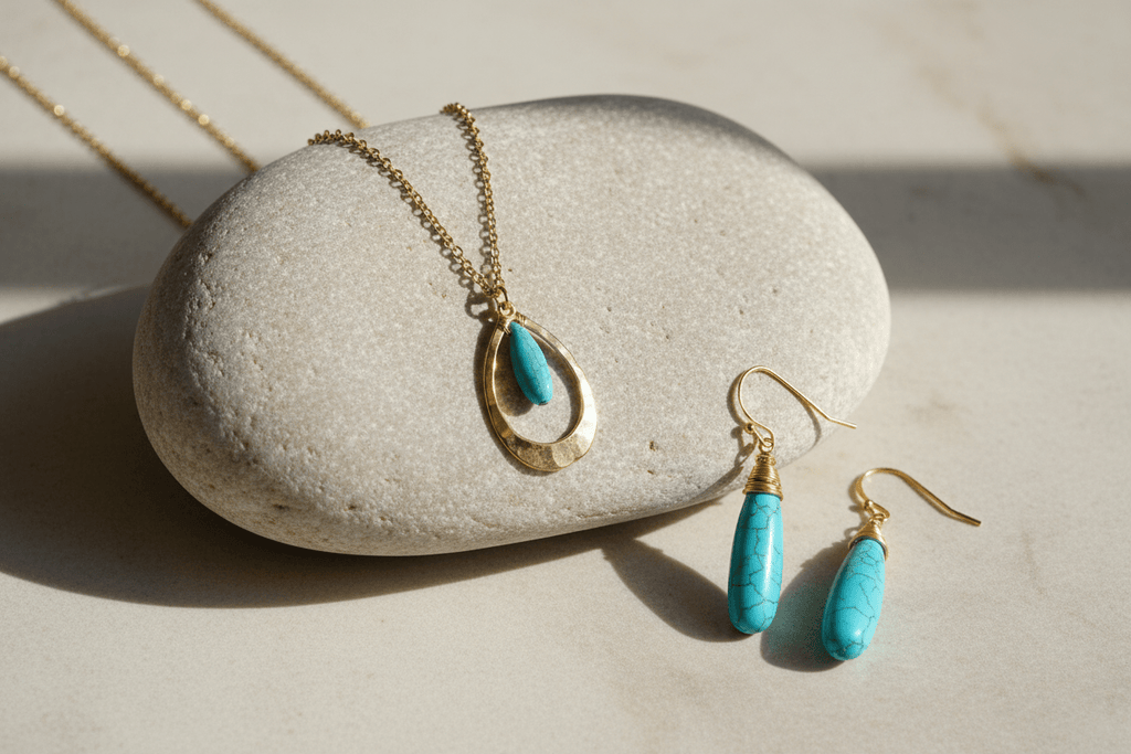 Reka Matching Set - Necklace & Earrings