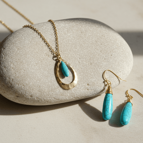 Reka Matching Set - Necklace & Earrings