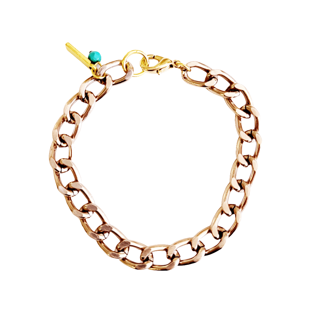Rose Gold Chain Bracelet - MINU Jewels