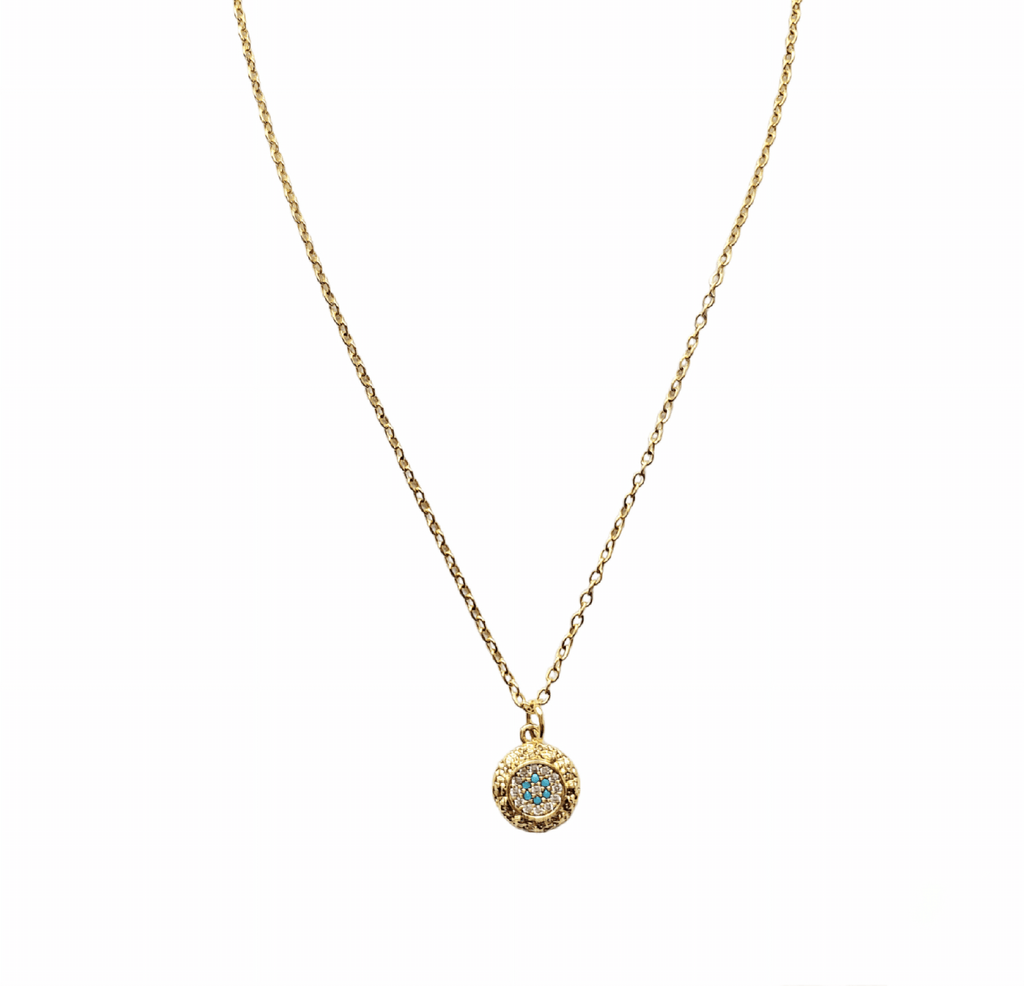 Round Eye Necklace - MINU Jewels