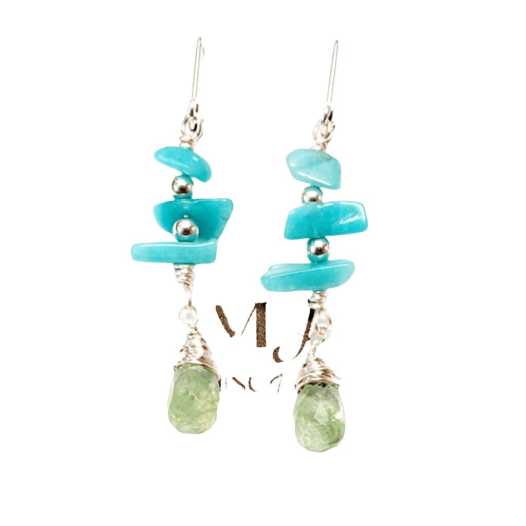 Sea Blue Earrings - MINU Jewels